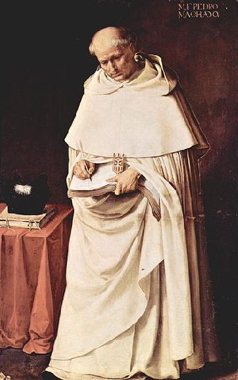 Francisco de Zurbaran Portrat des Fra Pedro Machado oil painting image